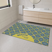 Stylish Heavy Duty Floor Mat, Non-Slip Entrance Rug
