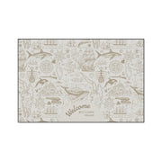 Floor Mat for Home Decor, Outdoor Entrance Rug