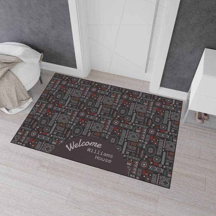 Elegant Heavy Duty Floor Mat - Stylish Indoor/Outdoor Rug, Perfect Gifts Holiday Celebration