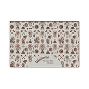 Boho Chic Entryway Rug Floor Mat - Outdoor Welcome Mat, Unique Gift Idea