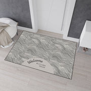 Modern Home Decor Floor Mat, Indoor Rug, Housewarming Gift