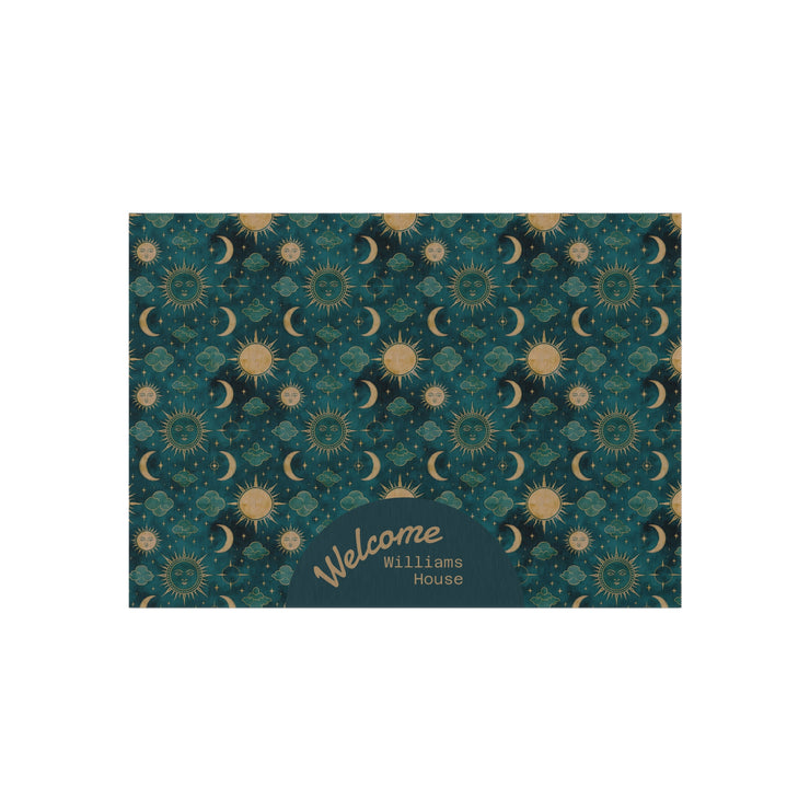 Welcome Outdoor Rug, Housewarming Gift, Unique Welcome Mat