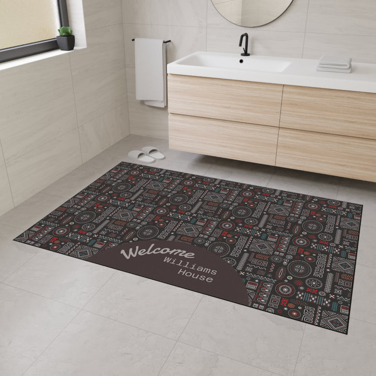 Elegant Heavy Duty Floor Mat - Stylish Indoor/Outdoor Rug, Perfect Gifts Holiday Celebration