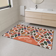 Boho Chic Heavy Duty Floor Mat - Colorful Outdoor Rug Mat