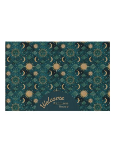 Welcome Outdoor Rug, Housewarming Gift, Unique Welcome Mat