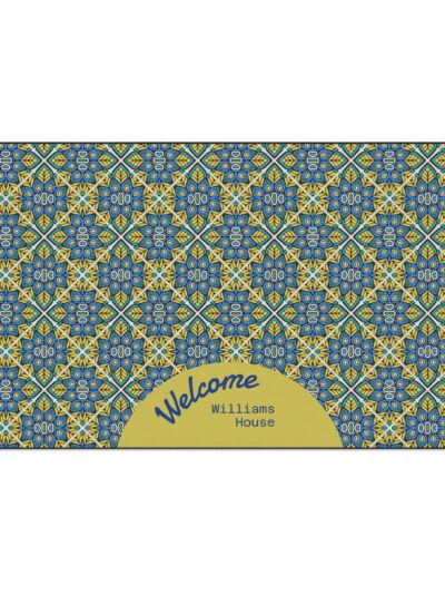 Stylish Heavy Duty Floor Mat, Non-Slip Entrance Rug